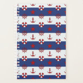 Motif Des Étoiles Et Des Grilles Nautiques (Devant)