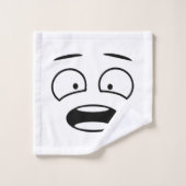 Motif des expressions face à Emoji (Gant de toilette)