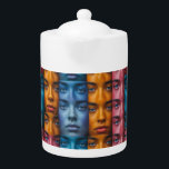 Motif des faces colorées<br><div class="desc">Oeuvre de Brady Arnold</div>