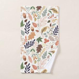 Motif des feuilles automnales