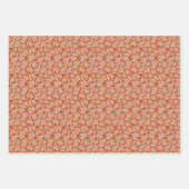 Motif des feuilles d'automne et des araignées oran (Devant)