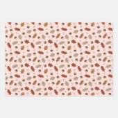 Motif des feuilles et des nuages d'automne (Devant)