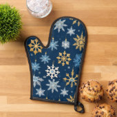 Motif des flocons de neige de Noël (De haut en bas)