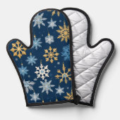 Motif des flocons de neige de Noël (Recto/Verso)