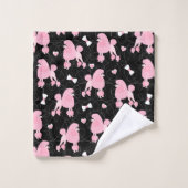 Motif des nouilles et des vaches (Gant de toilette)