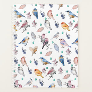 Motif des oiseaux de printemps