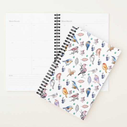 Motif des oiseaux de printemps (Devant avec enveloppe)