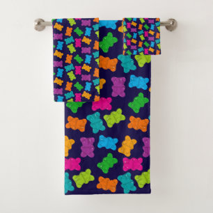 Motif des ours de gomme