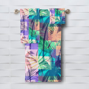Motif des palmiers tropicaux modernes et lumineux