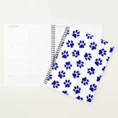 Motif Des Paws, Paws Chiens, Paws Bleus Marine (Devant avec enveloppe)