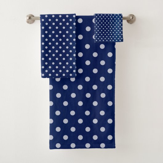 Motif des Pois bleus de la Marine (En situation)