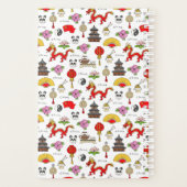 Motif des symboles chinois (Dos)