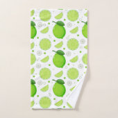 Motif des tranches de chaux et de chaux (Serviette à main)