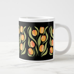 Motif des Tulipes de printemps sur Mug de café g