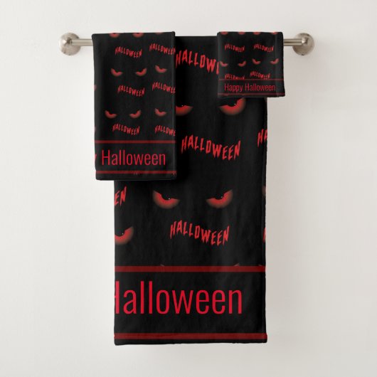 Motif des yeux d'Halloween (En situation)