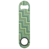 Motif d'escalier à rayures vert olive (Dos)