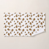 Motif d'escargot (Serviette à main)
