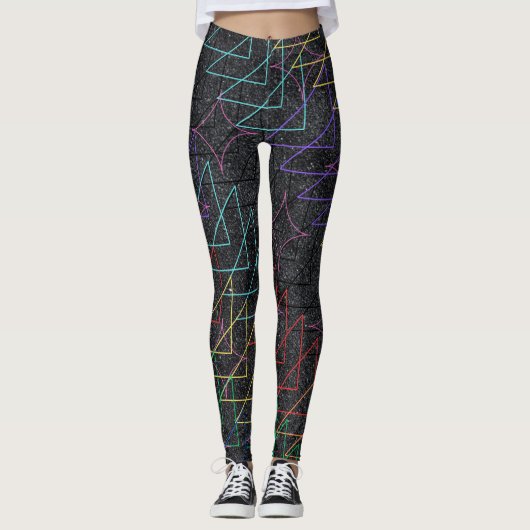 Motif design legging (Devant)