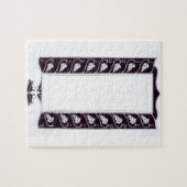 Motif design, waarschijnlijk van Le Morte d'Arthur Legpuzzel (Horizontaal)