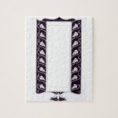 Motif design, waarschijnlijk van Le Morte d'Arthur Legpuzzel (Verticaal)