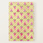 Motif d'été Pink Watermelon et Yellow Strip (Dos)