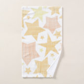 Motif d'étoiles (Serviette à main)