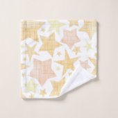 Motif d'étoiles (Gant de toilette)