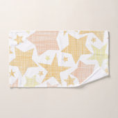 Motif d'étoiles (Serviette à main)