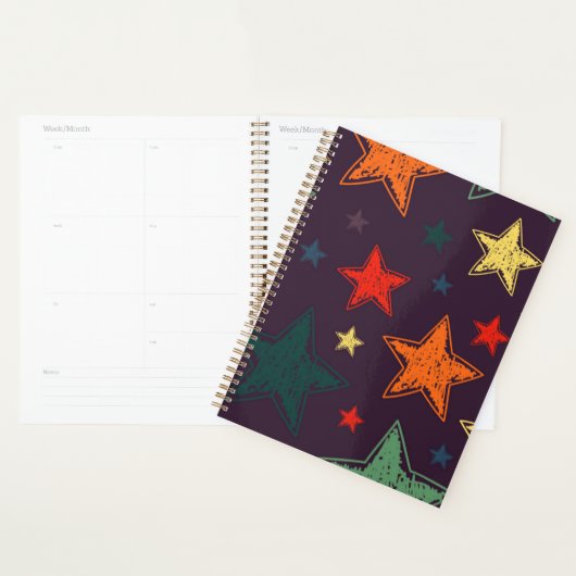 Motif d'étoiles (Devant avec enveloppe)