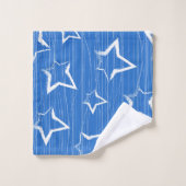 Motif d'étoiles (Gant de toilette)