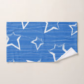 Motif d'étoiles (Serviette à main)