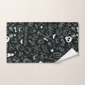 Motif d'Halloween (Serviette à main)