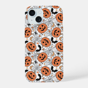Motif d'Halloween Citrouille Effrayante