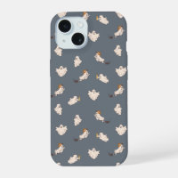 Motif d'Halloween des fantômes
