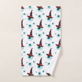 Motif d'Halloween des yeux de sorcières (Serviette à main)