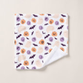 Motif d'Halloween pour enfants amusants (Gant de toilette)