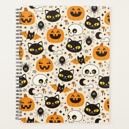 Motif d'Halloween rétro (Devant)