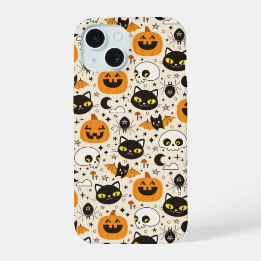 Motif d'Halloween rétro (Verso)