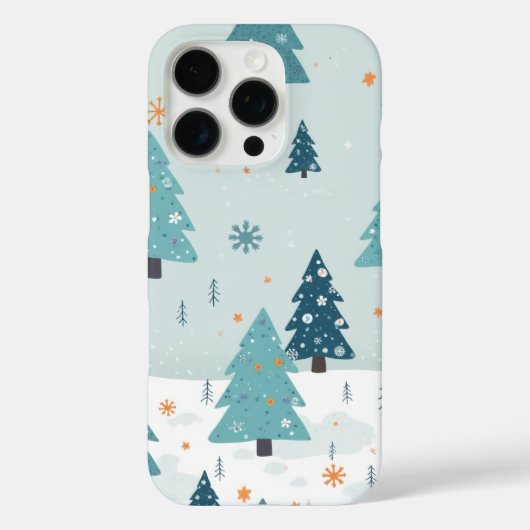 motif d'hiver coque (Verso)