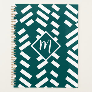 Motif diagonal minimaliste, Monogramme
