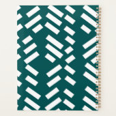 Motif diagonal minimaliste, Monogramme (Dos)