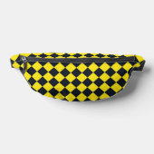 Motif diamant à carreaux jaune noir (Poser)