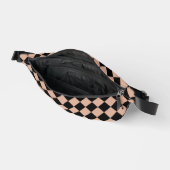 Motif diamant à carreaux rose noir (Ouvrir)