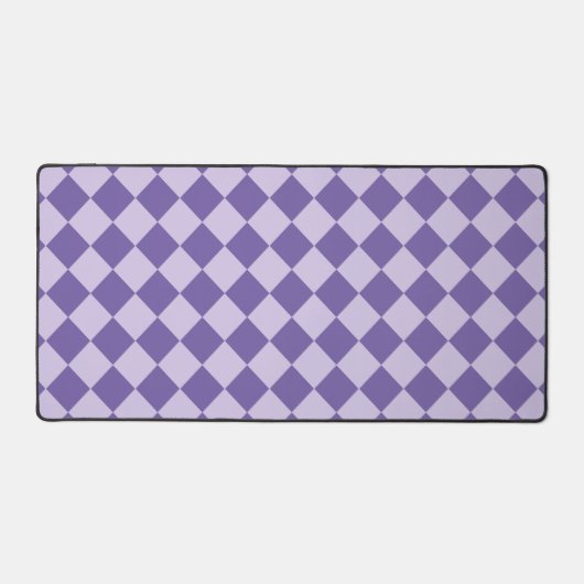 Motif diamant à carreaux violets (Recto)
