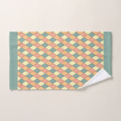 Motif diamant arlequin pastel Décor (Serviette à main)