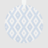 Motif diamant bleu pâle et blanc (dos)