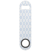 Motif diamant bleu pâle et blanc (Dos)