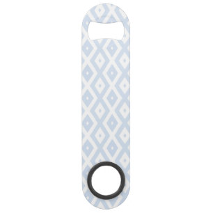 Motif diamant bleu pâle et blanc