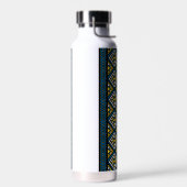 motif diamant, bouteille d'eau ankara (Gauche)