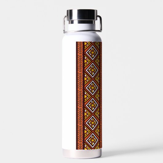 motif diamant, bouteille d'eau ankara (Arrière)